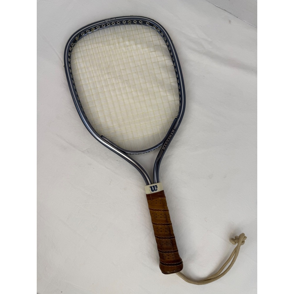 Vintage Racketball Wilson Marksman Racket CO85 with Cover - Picture 6 of 8